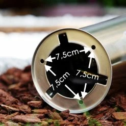 Hofstein Wegeleuchte Dakar Edelstahl, 1-flammig, Bewegungsmelder -Außenleuchten Verkäufe wegeleuchte dakar h168036 3