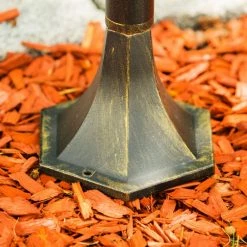 Hofstein Wegeleuchte Ribadeo Schwarz-Gold, 1-flammig, Bewegungsmelder -Außenleuchten Verkäufe wegeleuchte ribadeo h169187 10