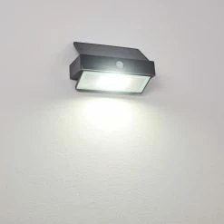 Hofstein Wiborg Solar-Außenwandleuchte LED Anthrazit, 1-flammig, Bewegungsmelder 29 Hofstein Wiborg Solar-Außenwandleuchte LED Anthrazit, 1-flammig, Bewegungsmelder -Außenleuchten Verkäufe wiborg solar aussenwandleuchte h3270899 do1 11